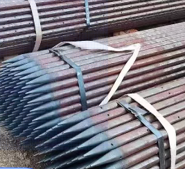 珠海超前小导管预埋钢管出尖打孔焊倒刺无缝焊管厂